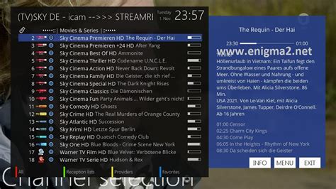 icam senderliste ipk|openatv icam.